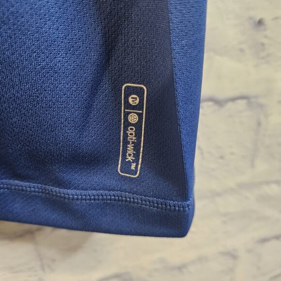 Merrell Opti Wick Blue T Shirt Size XL Short Sleeve - Picture 4 of 5